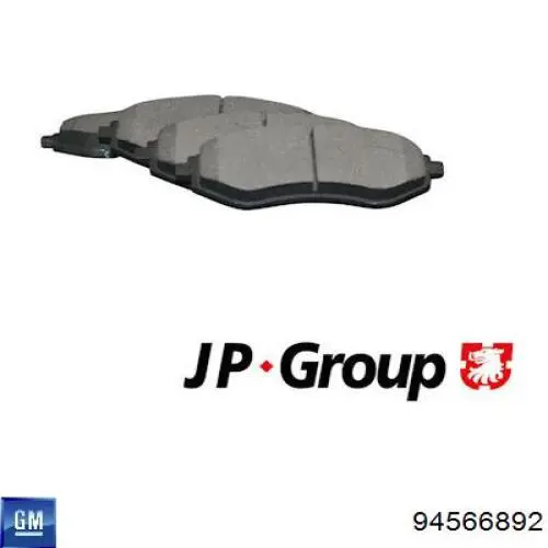Купити 94566892 General Motors Колодки гальмівні передні, дискові