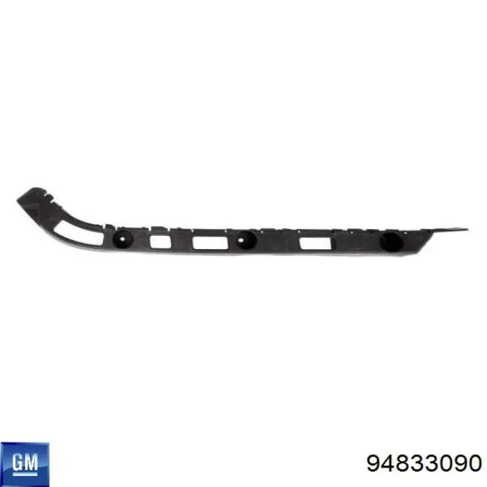 94833090 General Motors Напрямна заднього бампера, ліва