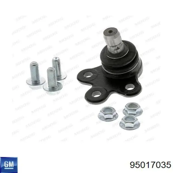Купити 95017035 General Motors Лівий важіль передній нижній підвіски
