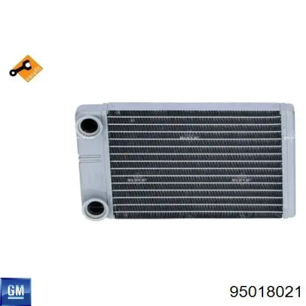 Радіатор пічки (обігрівача) General Motors 95018021 ціна, від 43.15 USD
