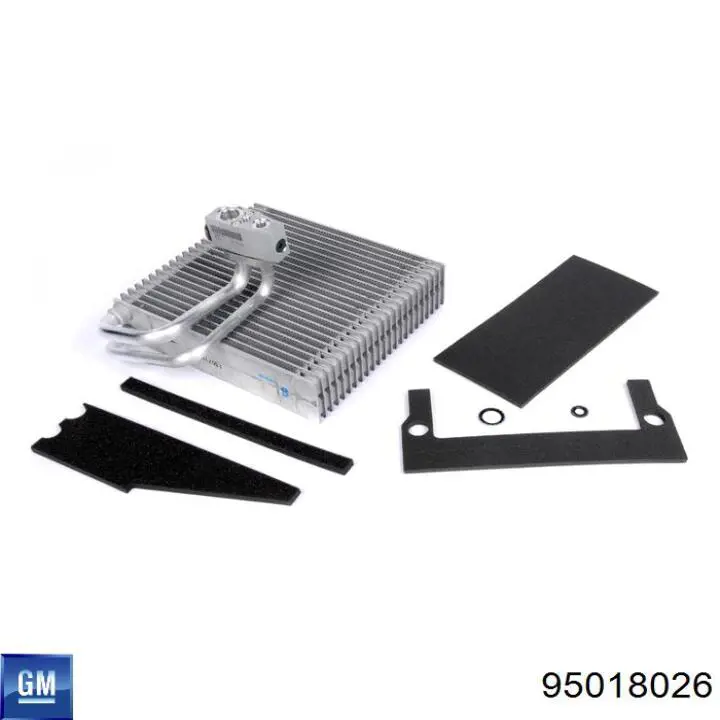 Випаровувач кондиціонера General Motors 95018026 ціна, від 115.24 USD