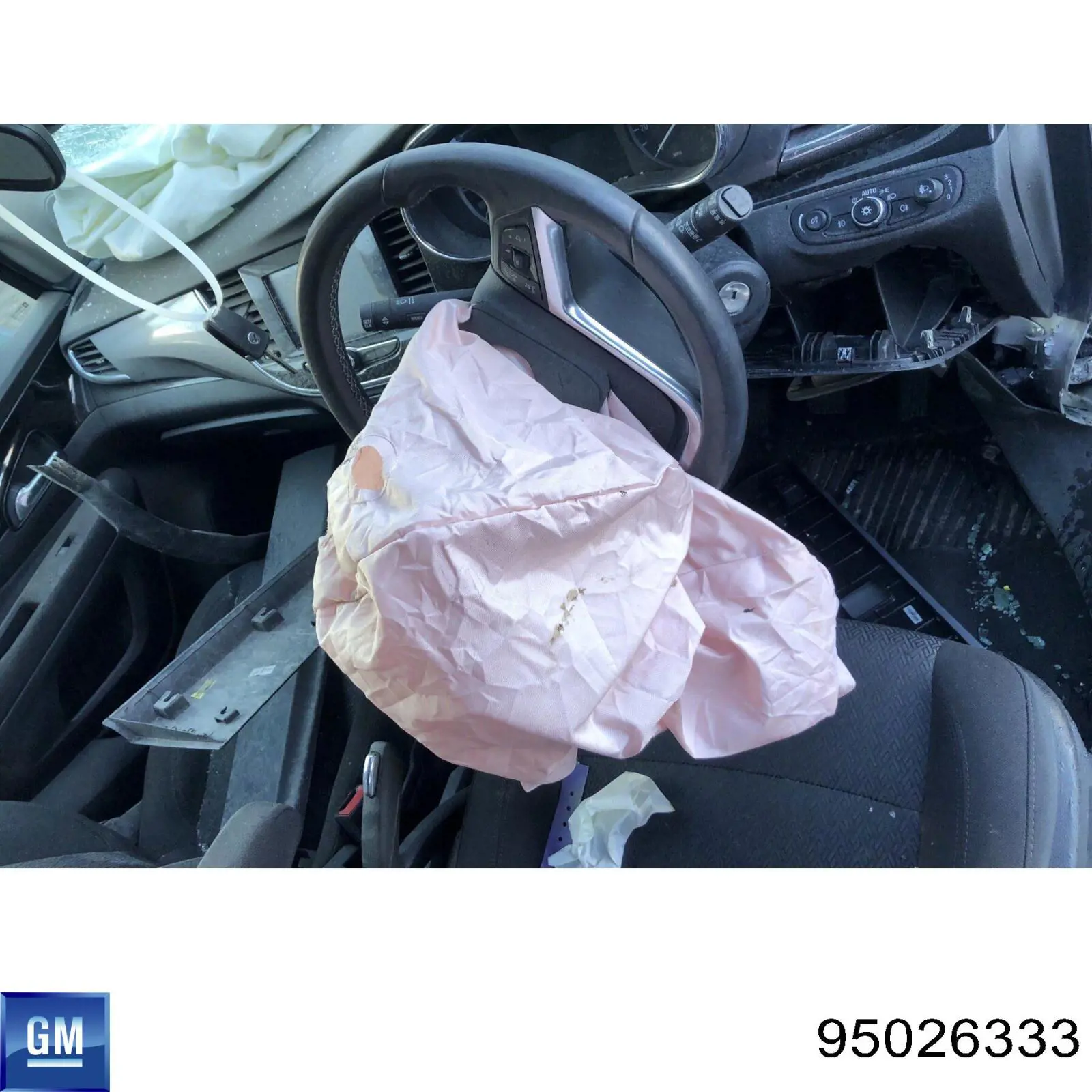 Радіатор інтеркулера General Motors 95026333