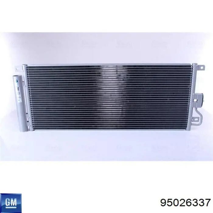 Радіатор кондиціонера 95026337 General Motors
