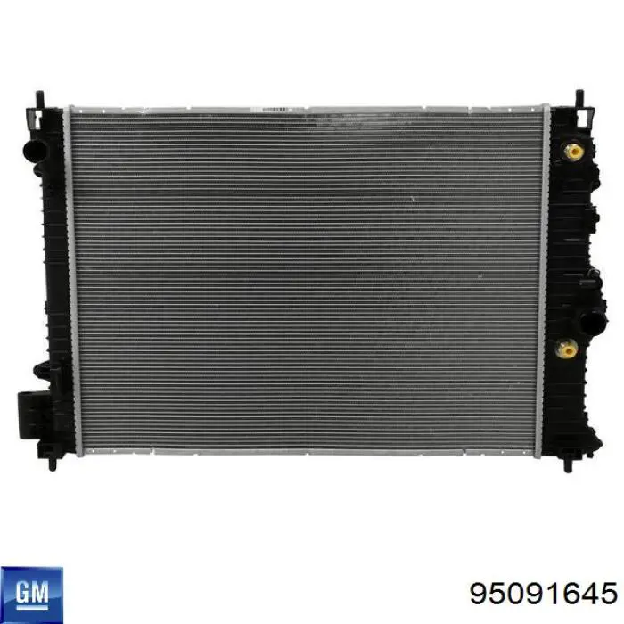 Радіатор основний General Motors 95091645 ціна, від 111.58 USD