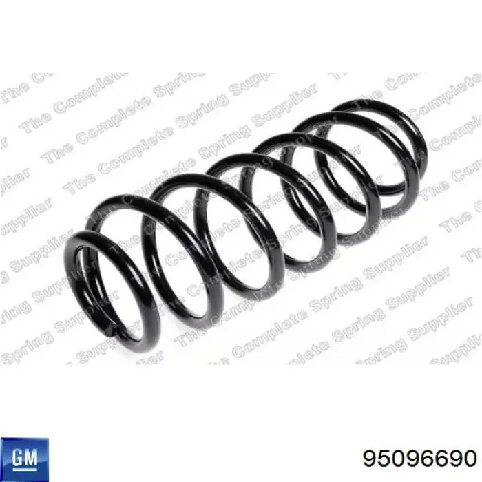 95096690 General Motors Пружина амортизатора передняя