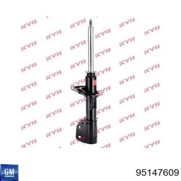 Амортизатор передньої підвіски, лівий General Motors 95147609 ціна, від 61.11 USD