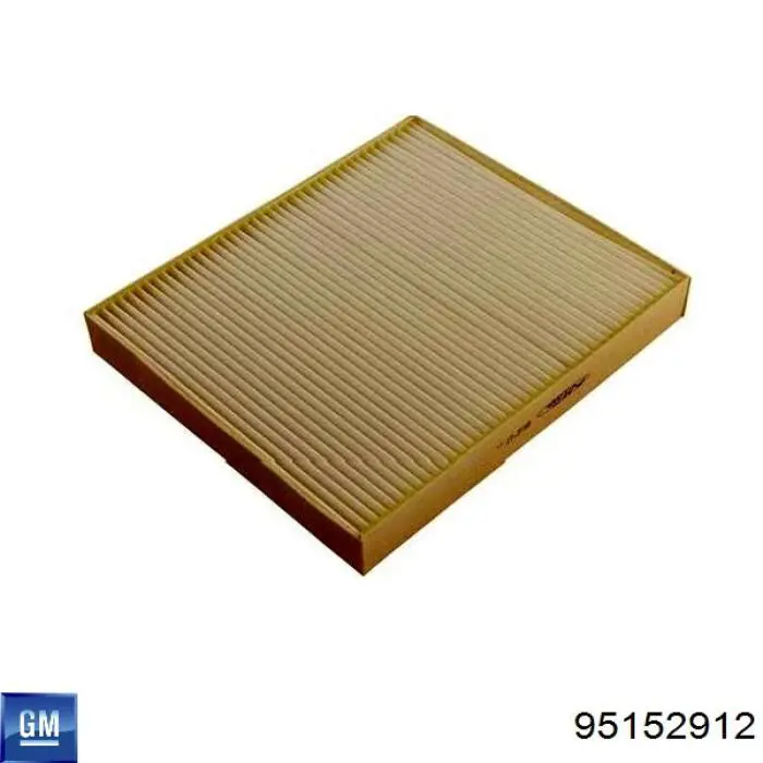 Фільтр повітряний обігрівача General Motors 95152912 ціна, від 6.65 USD