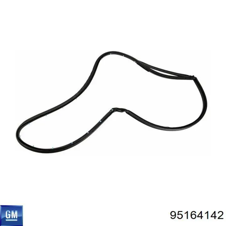 Прокладка дверей задніх, лівих (на двері) General Motors 95164142 ціна, від 21.42 USD