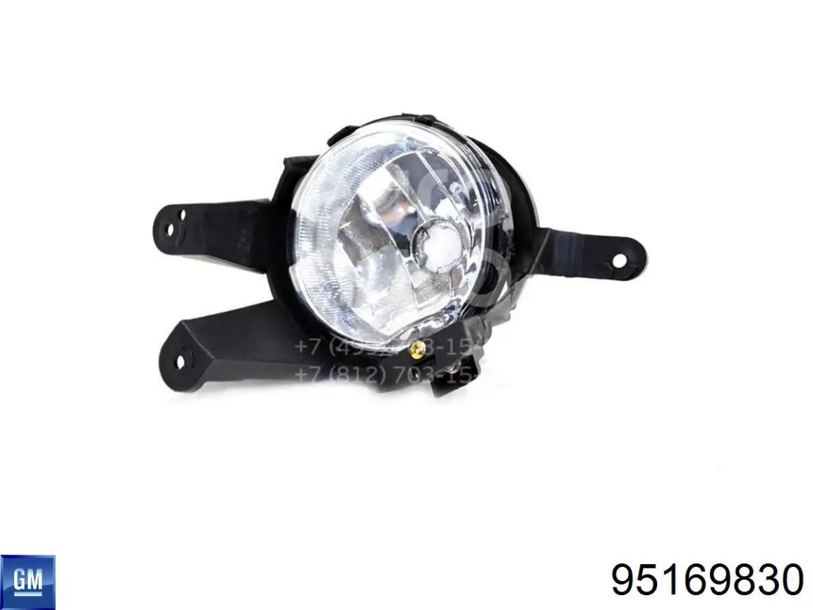 Туманка ліва General Motors 95169830 ціна, від 73.36 USD