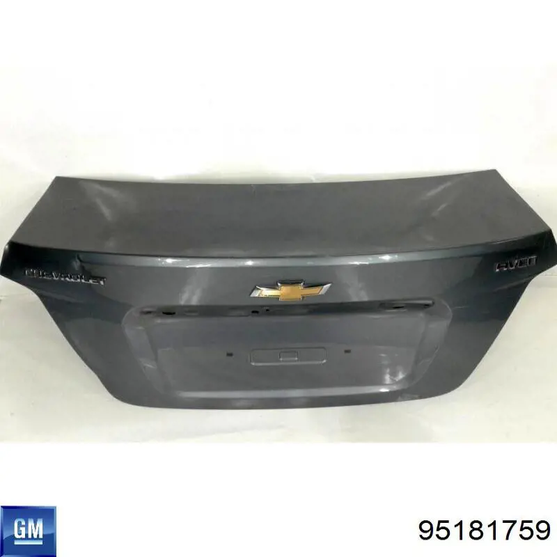 Кришка багажника Chevrolet Aveo III седан (T300) (2011 - 2020) ціна, від 721.47 USD