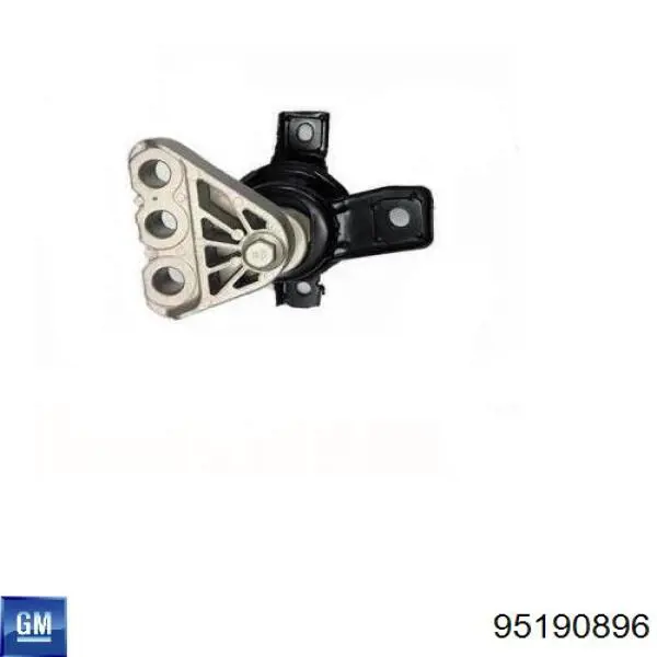 Подушка (опора) двигуна, ліва 95190896 General Motors