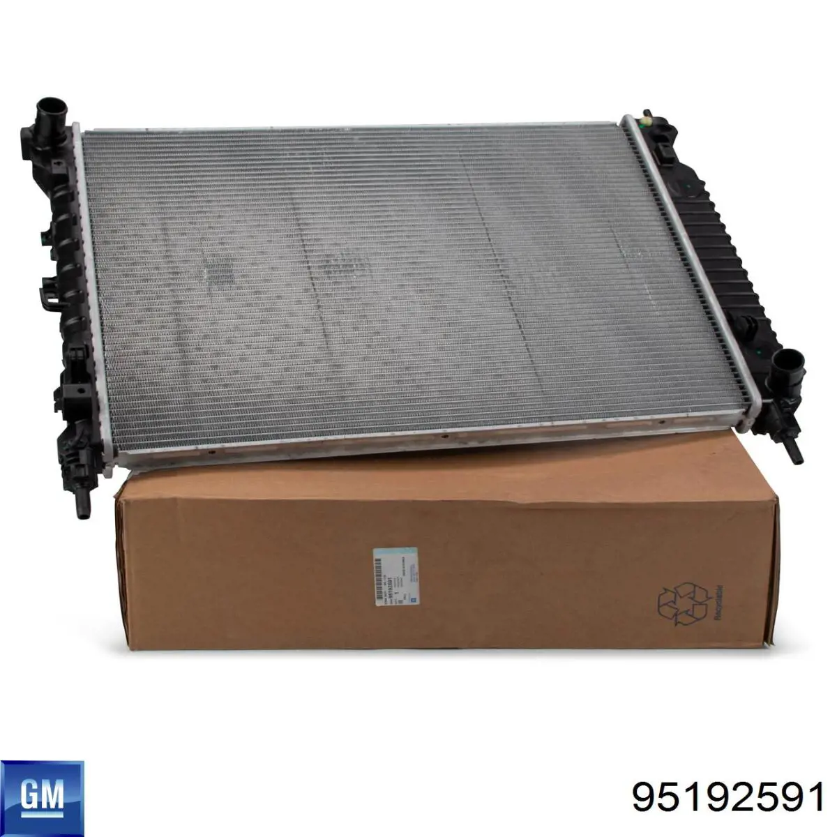 Радіатор 95192591 General Motors