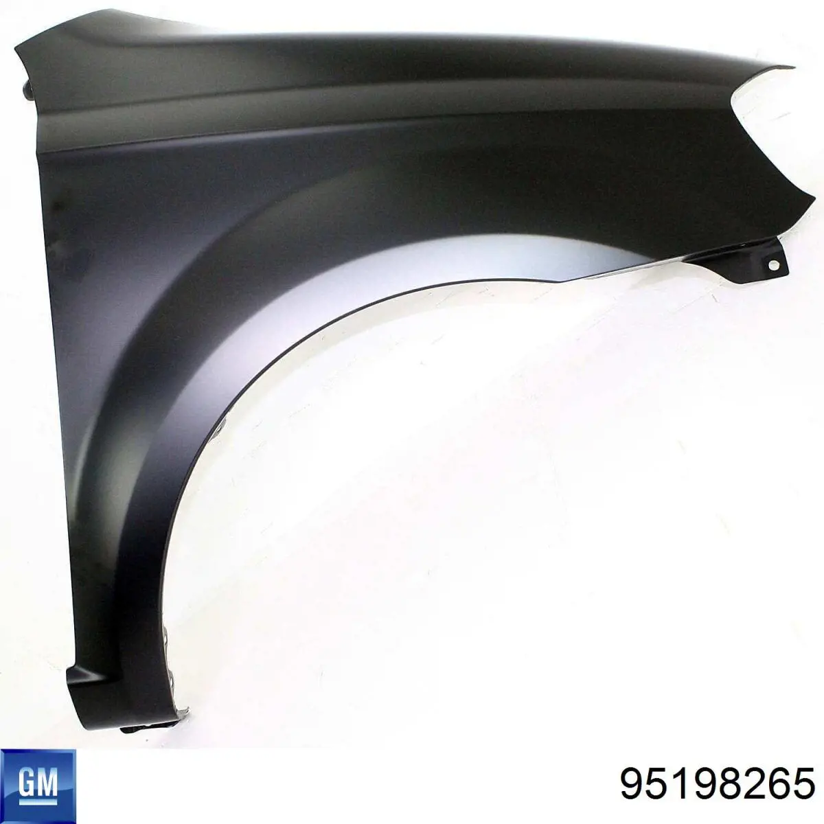 Ліве переднє крило General Motors 95198265 ціна, від 344.44 USD