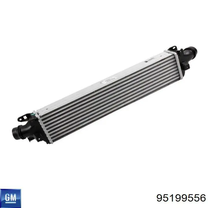 Купити 95199556 General Motors Радіатор интеркуллера
