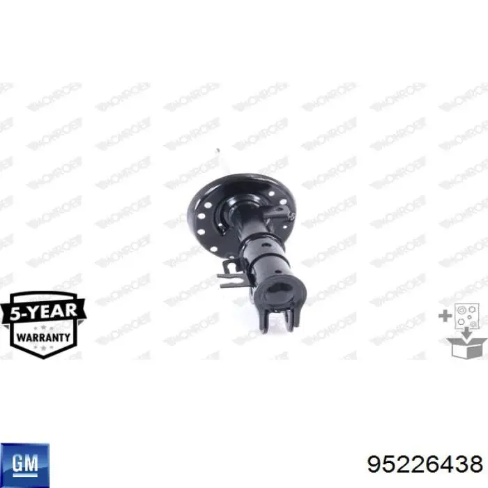 Купити 95226438 General Motors Амортизатор передній, правий