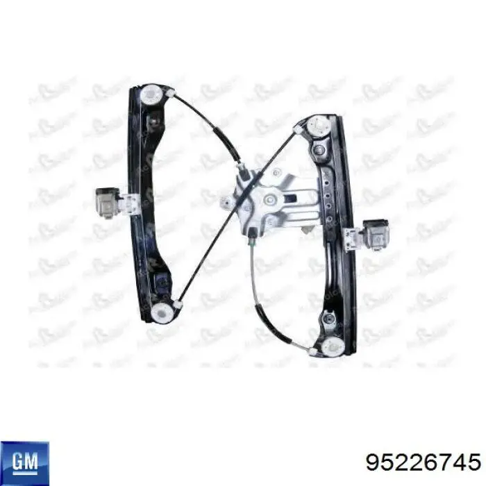 Склопідйомник з електродвигуном General Motors 95226745 ціна, від 88.69 USD