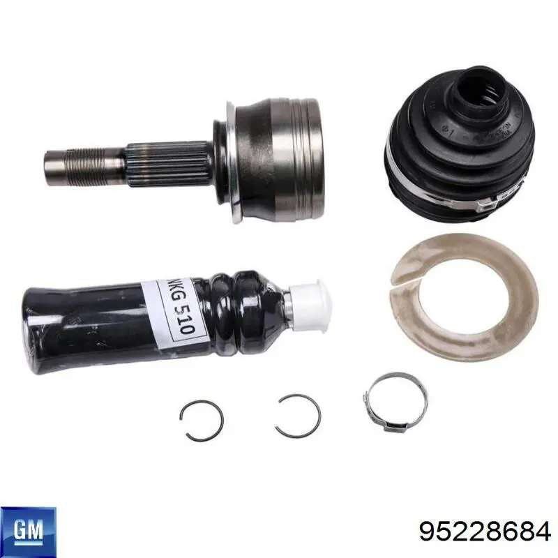 ШРУС зовнішній передній 95228684 General Motors