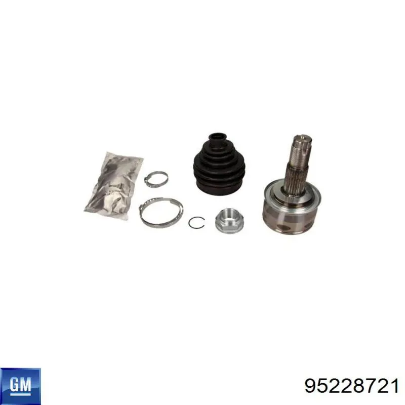 Граната колісна General Motors 95228721 ціна, від 47.52 USD