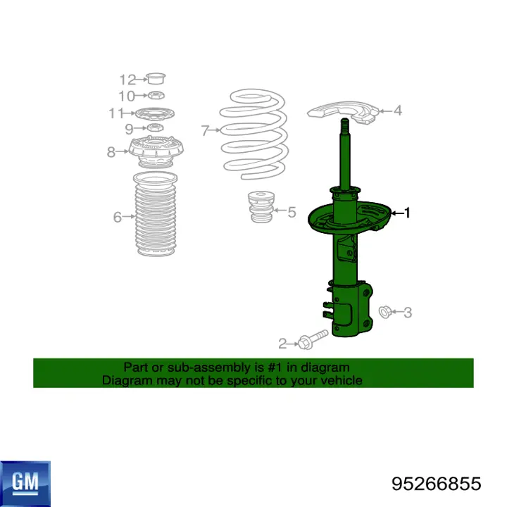 Купити 95266855 General Motors 