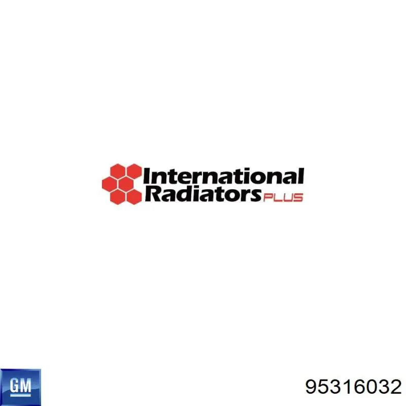 Купити 94516938 General Motors Радіатор двигуна