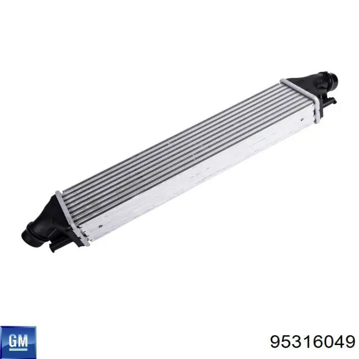 25B1083 Polcar Радіатор охолодження двигуна
