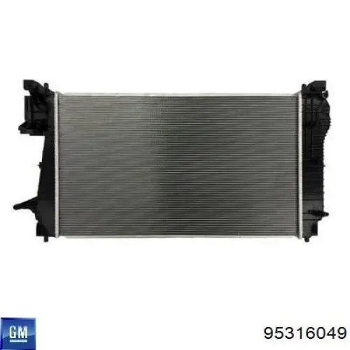 Радіатор 25B1083 Polcar