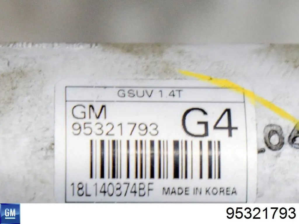 Купити 95321793 General Motors Радіатор системи охолодження кондиціонера