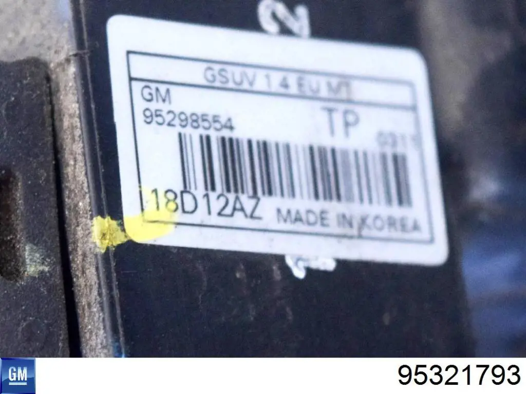 Конденсатор кондиціонера General Motors 95321793 ціна, від 85.45 USD