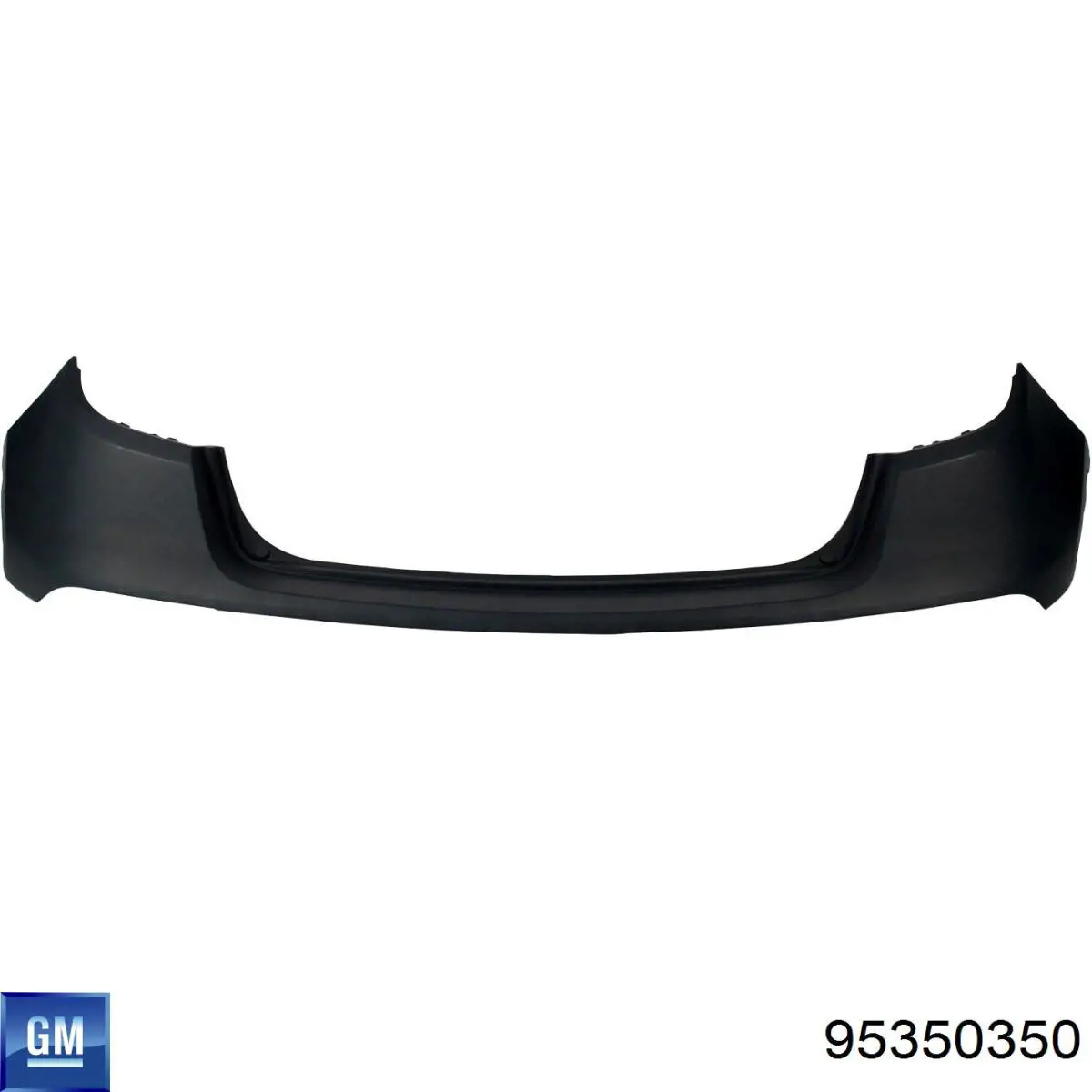Бампер передній, верхня частина 95350352 General Motors