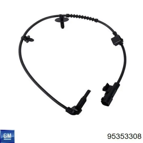 95353308 General Motors Шланг гальмівний задній, правий