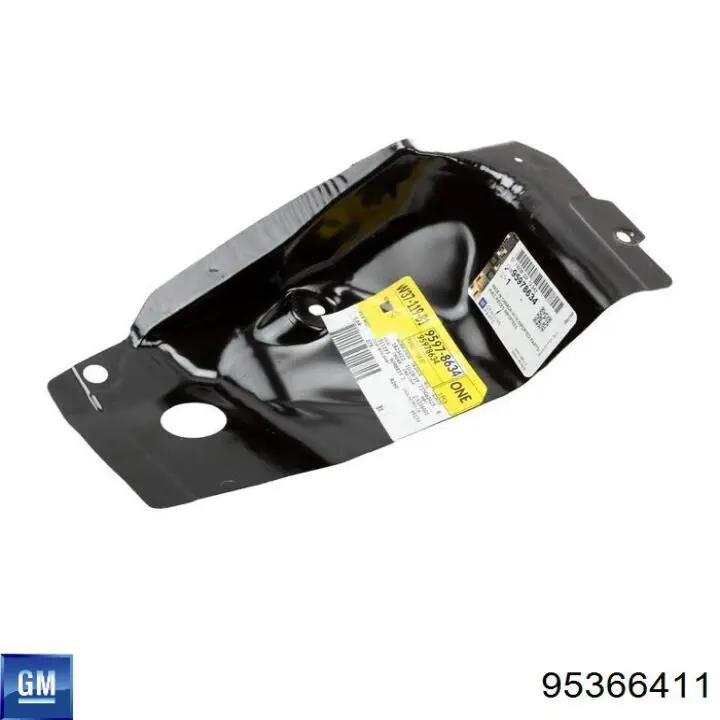 Купити 95366411 General Motors Підкрилок заднього крила, правий