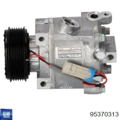 Компресор системи кондиціювання General Motors 95370313 ціна, від 178.99 USD