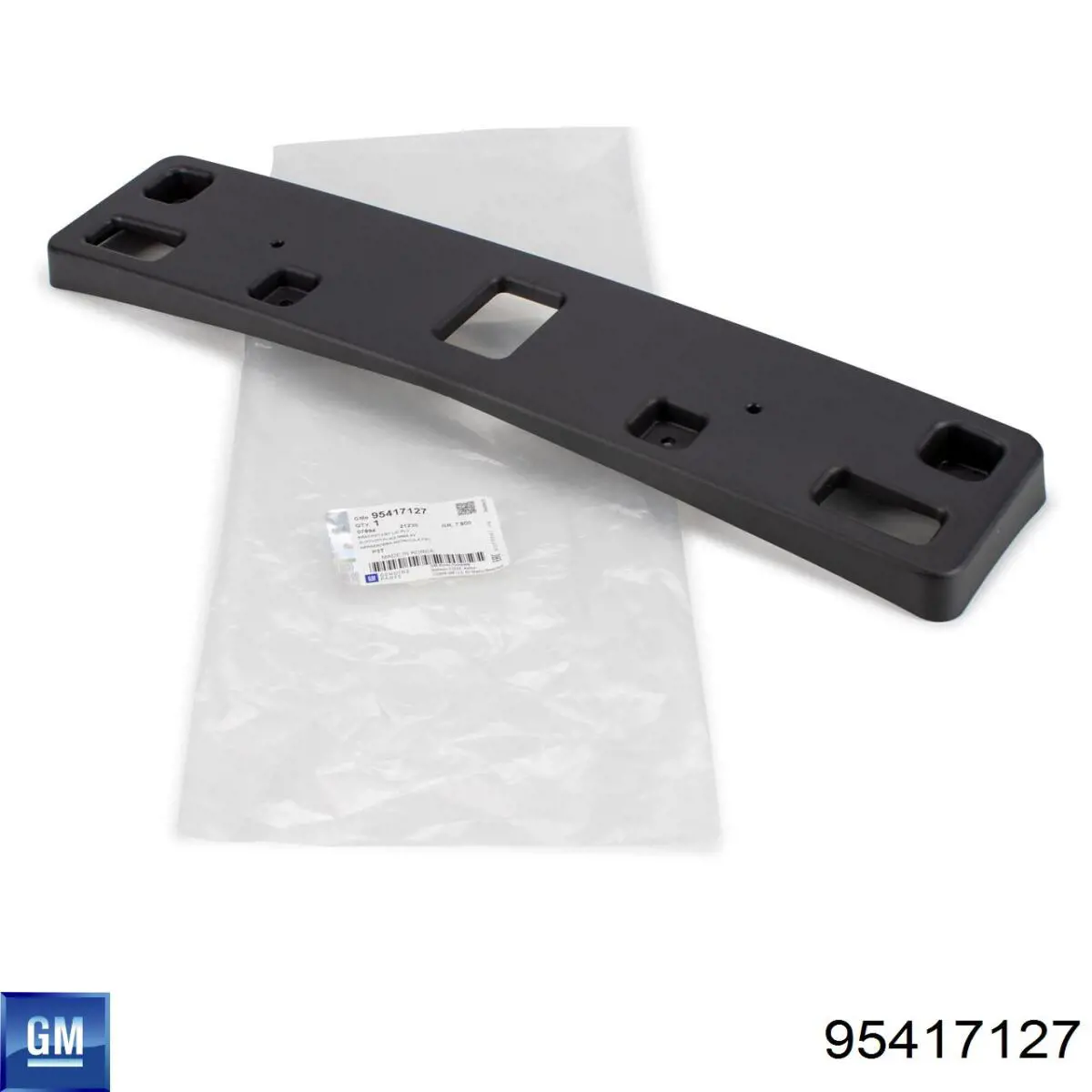 95417127 General Motors Панель кріплення номерного знака, переднього