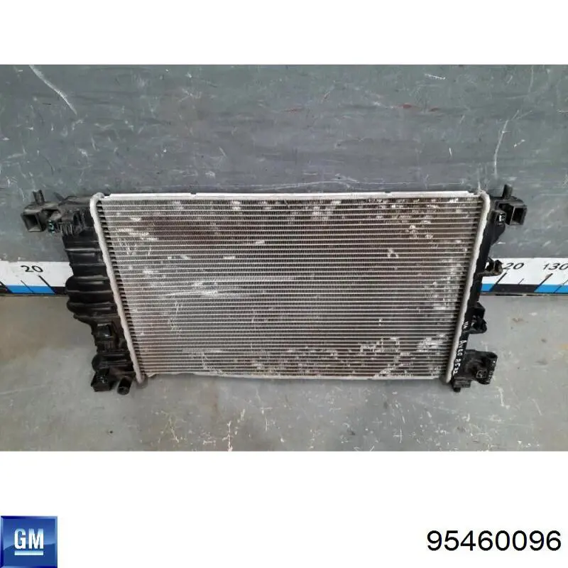 95460096 General Motors Радіатор охолодження двигуна
