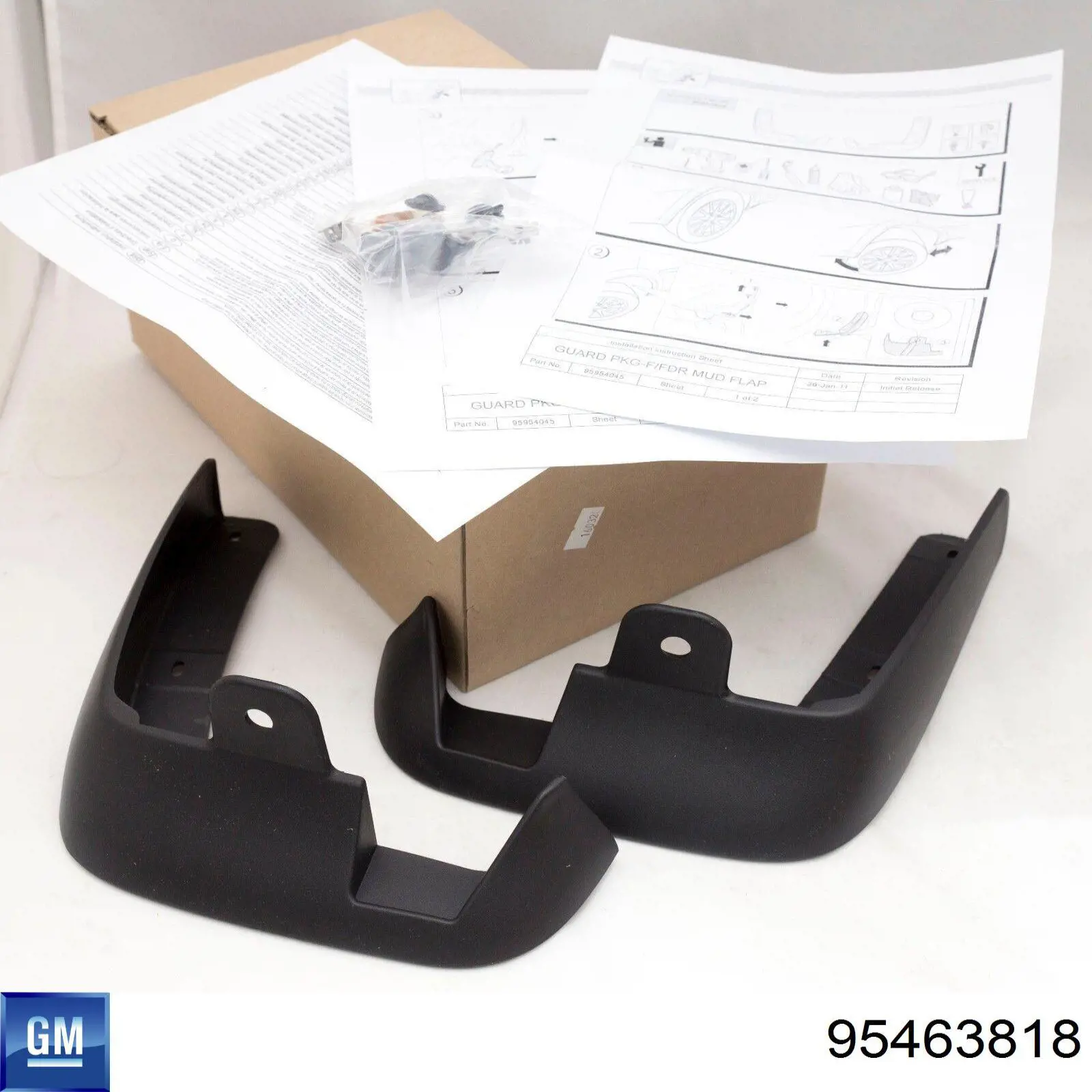 Бризговики передні 95463818 General Motors