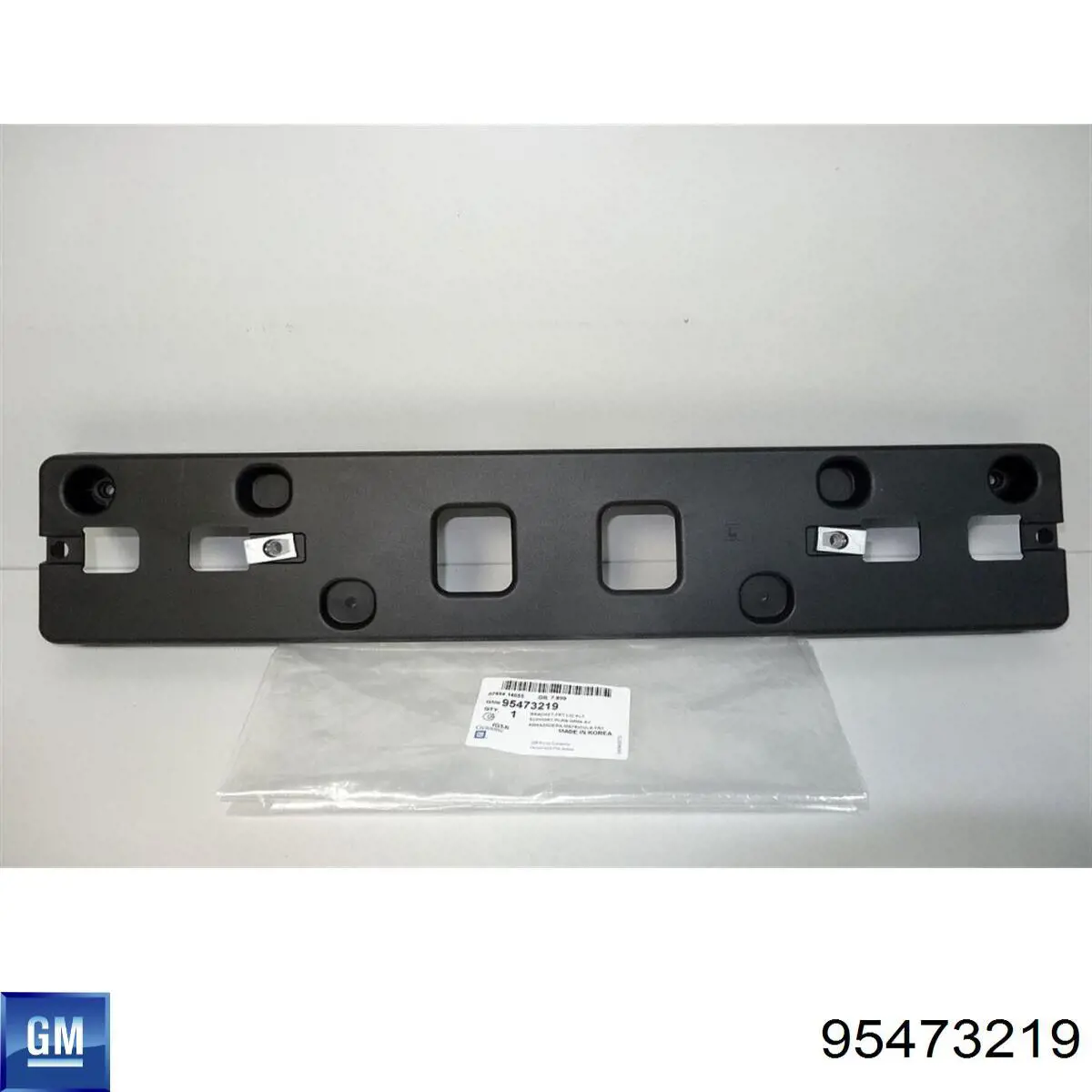 95473219 General Motors Панель кріплення номерного знака, переднього
