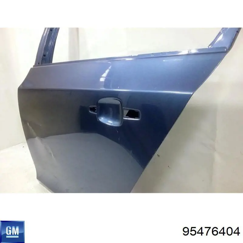 Двері задні, ліві 95476404 General Motors