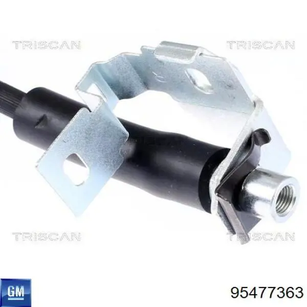 Шланг гальмівний передній, лівий General Motors 95477363 ціна, від 17.58 USD