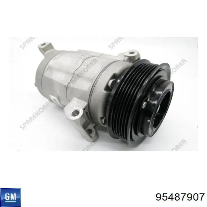 Компресор системи кондиціювання General Motors 95487907 ціна, від 238.25 USD