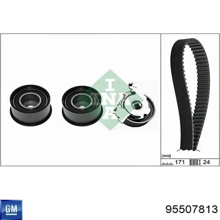 Купити 95507813 General Motors ГРМ ремень