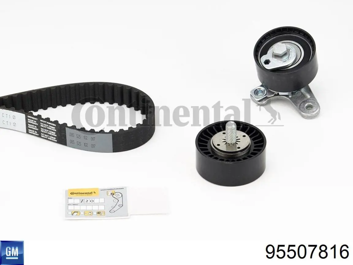 Комплект ГРМ General Motors 95507816 ціна, від 116.53 USD