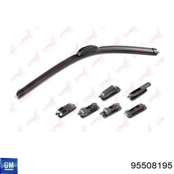 95508195 General Motors Щітка двірника ліва