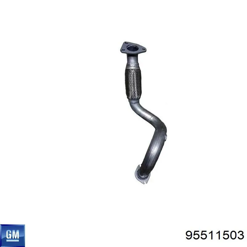 Труба приймальна (штани) глушника, передня General Motors 95511503 ціна, від 75.59 USD