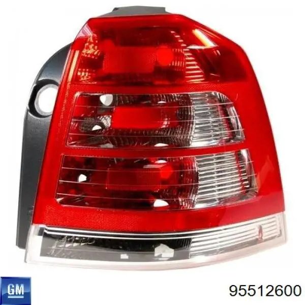 95512600 Peugeot/Citroen Ліхтар задній правий