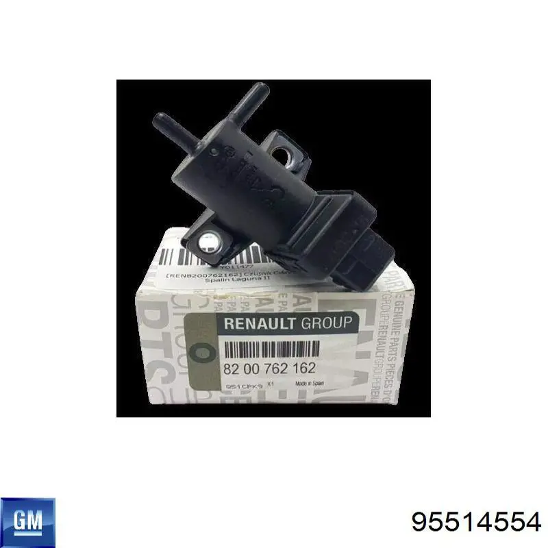 95514554 General Motors Клапан соленоїд регулювання заслонки EGR