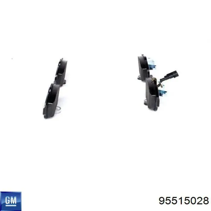 Гальмівні колодки General Motors 95515028 ціна, від 30.10 USD