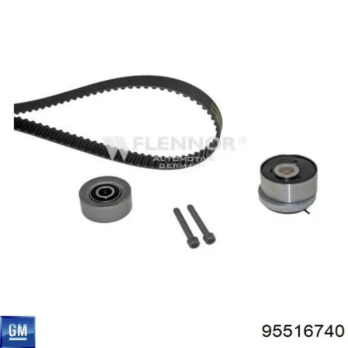 Комплект ГРМ General Motors 95516740 ціна, від 113.39 USD