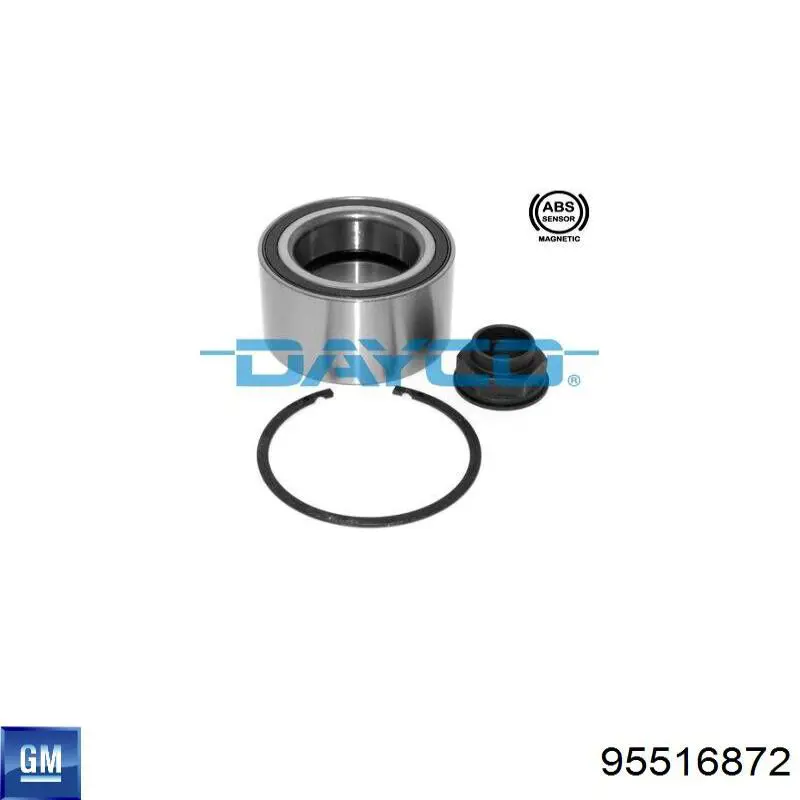 95516872 General Motors Підшипник маточини передньої