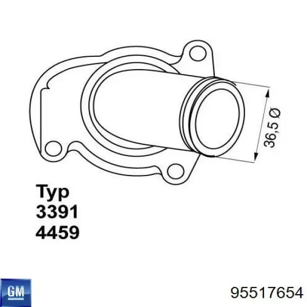  95517654 Peugeot/Citroen