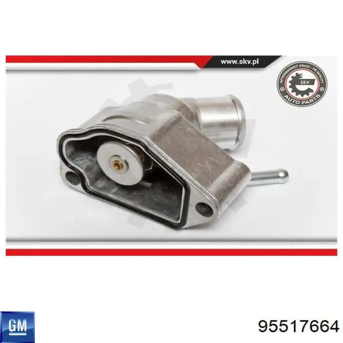 Купити 95517664 General Motors Термостат в корпусі